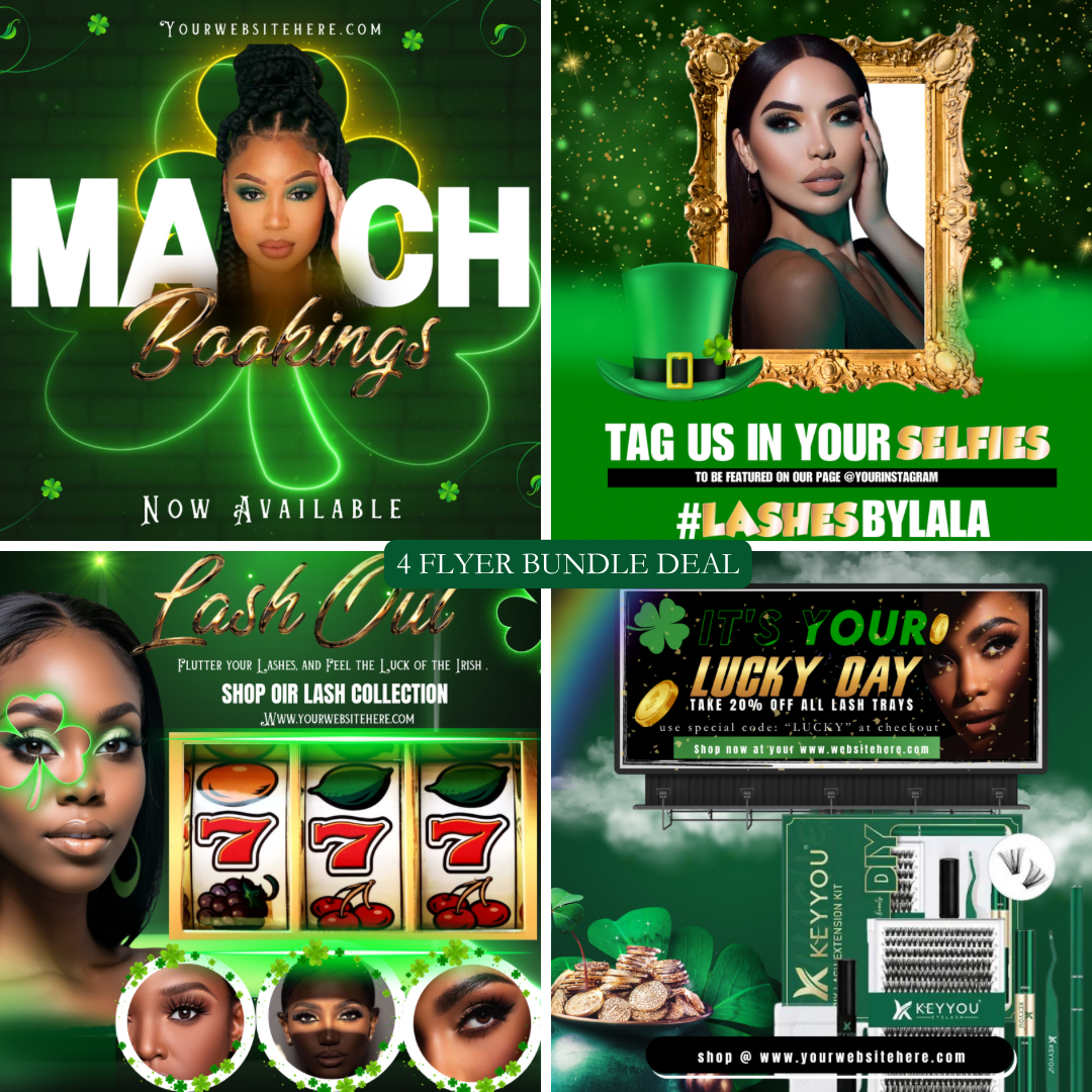 4 Flyer Bundle Deal | Princes Danielle’s creative palace