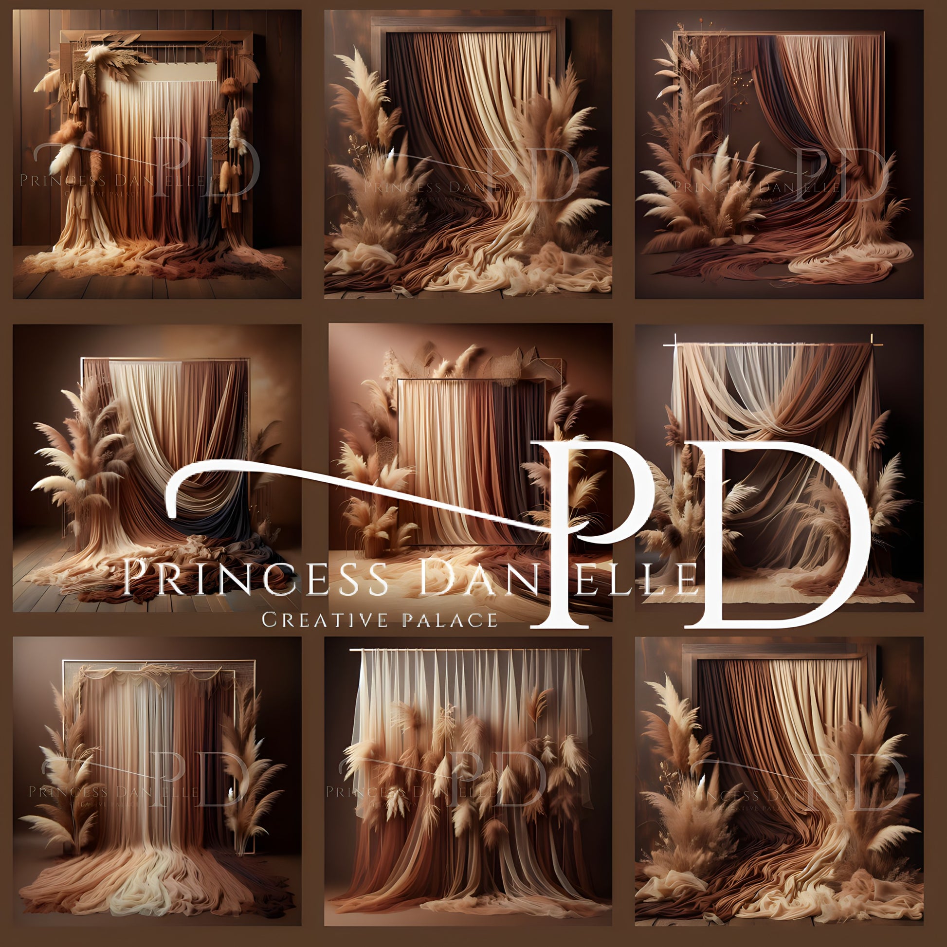 Boho FrenzyDigital Backdrops, Maternity Backgrounds | Princes Danielle’s creative palace