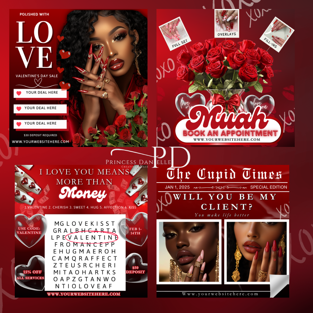 V-Day Template | Princes Danielle’s creative palace