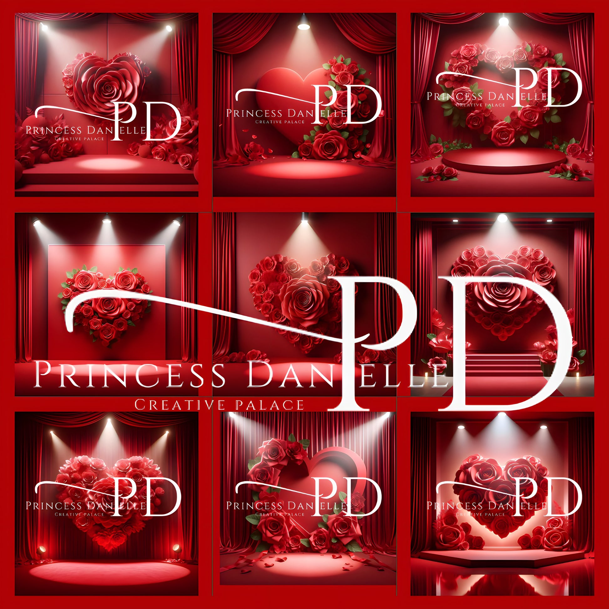 A Love Affair Set Digital Backdrops, Maternity Backgrounds, Studio Backdrop Textures, Fine Art Textures, Photoshop Textures | Princes Danielle’s creative palace